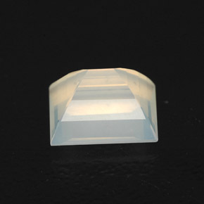 Opala de Fogo Laranja Branco Natural 2.89ct, Transparente, Transparente/Translúcido