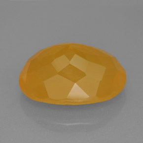 Opala de Fogo Amarelo alaranjado Natural 7.98ct, Transparente, Transparente/Translúcido