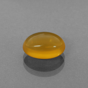 Opala de fogo laranja natural 2,62ct, transparente, transparente/translúcido