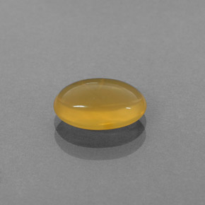 Opala de fogo laranja natural 1,54ct, transparente, transparente/translúcido