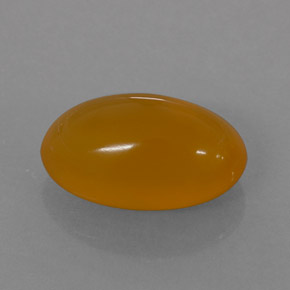 Opala de fogo laranja natural 1,85ct, corte oval, translúcido
