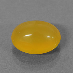 Opala de fogo laranja natural 2,26ct, corte oval, translúcido