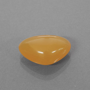 Opala de fogo laranja natural 2,86ct, trillion, translúcido
