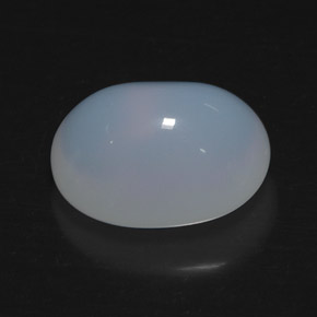 Opala de fogo branco natural 14,49ct, transparente, transparente/translúcido