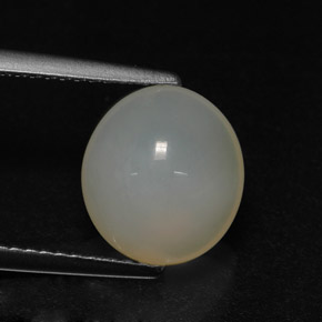 Opala de fogo amarelo natural 2,93ct, transparente, transparente/translúcido