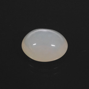 Opala de fogo branco natural 3,08ct, transparente, transparente/translúcido