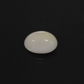 Opala de fogo branco natural 4,07ct, transparente, transparente/translúcido