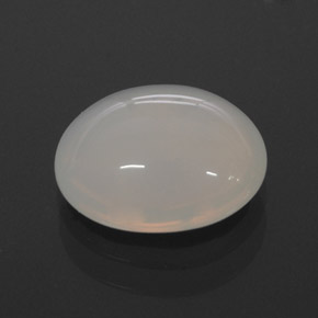 Opala de fogo branco natural 1,72ct, transparente, transparente/translúcido