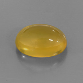 Opala de fogo amarelo natural 7,92ct, transparente, transparente/translúcido
