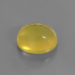 Opala de fogo amarelo natural 6,91ct, transparente, transparente/translúcido
