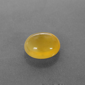 Opala de fogo amarelo natural 2,44ct, transparente, transparente/translúcido