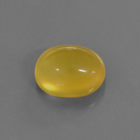 Opala de Fogo Amarelo Natural 4.63ct, Transparente, Transparente/Translúcido