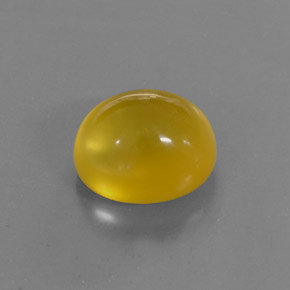 Opala de fogo amarelo natural 5,30ct, transparente, transparente/translúcido