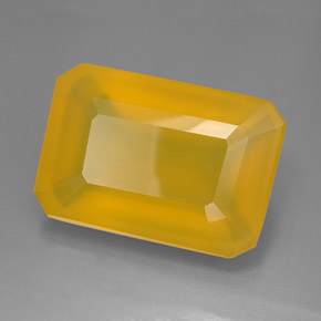 Opala de fogo amarelo natural 92,13ct, transparente, transparente/translúcido