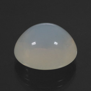 Opala de fogo branco natural 12,53ct, transparente, transparente/translúcido