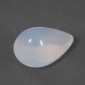 Opala de fogo branco natural 2,79ct, transparente, transparente/translúcido