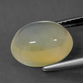Opala de fogo amarelo natural 2,87ct, transparente, transparente/translúcido