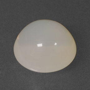 Opala de fogo branco natural 7,55ct, transparente, transparente/translúcido
