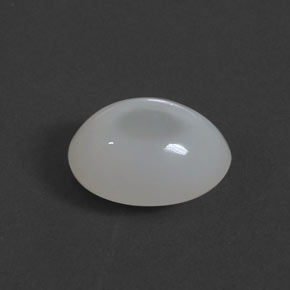 Opala de fogo branco natural 2,28ct, transparente, transparente/translúcido