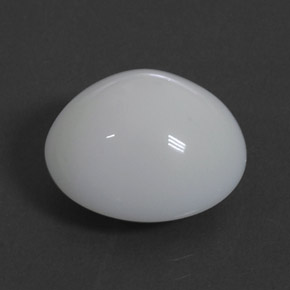 Opala de fogo branco natural 7,70ct, almofada cortada, opaco