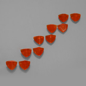 Pedras preciosas de Opala de Fogo Laranja natural de  ct, Trilhão, Transparente