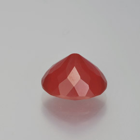 Opala de Fogo vermelho médio Natural 2.50ct, Corte Oval, Translúcido