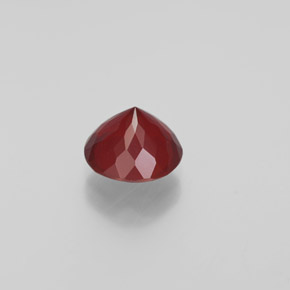 Opala de fogo vermelho natural 1,27ct, transparente, transparente/translúcido