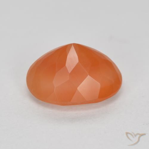 opala de fogo Laranja Médio Natural 1.62ct, oval, Transparente