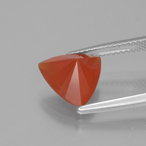 opala de fogo Laranja Natural 2.11ct, Trilhão, Transparente