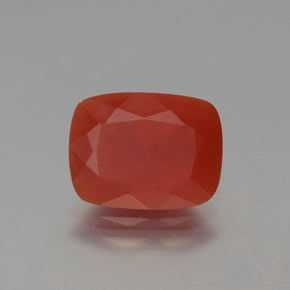 Opala de Fogo vermelho médio Natural 2.08ct, Transparente, Transparente/Translúcido