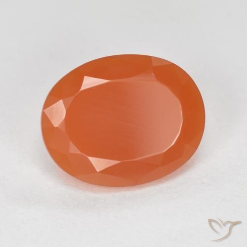 opala de fogo fogo laranja Natural 1.82ct, oval, Transparente