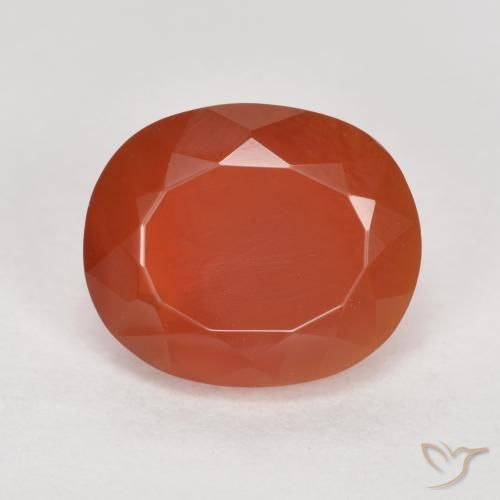 1.85ct Natural Laranja Vermelho opala de fogo, oval, Transparente