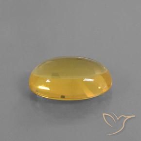 opala de fogo Dourado-Laranja Natural 15.79ct, oval, Transparente