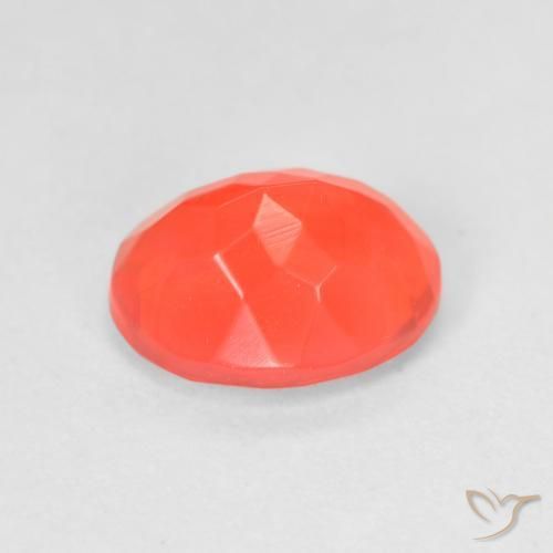 opala de fogo Laranja brilhante Natural 1.62ct, oval, Transparente