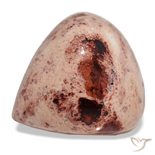 14.71ct multicolorido opala de fogo, formato de pêra, opaco