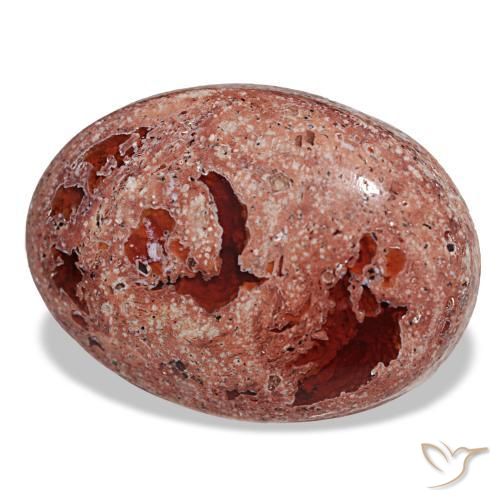Opala de fogo multicolorido natural 21,90ct, corte oval, opaco