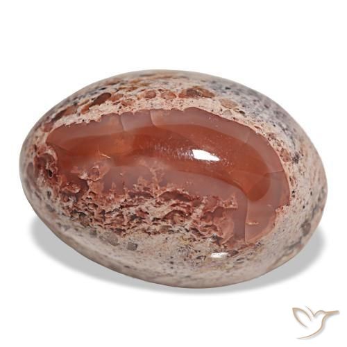 Opala de fogo multicolorido natural 17,33ct, corte oval, opaco