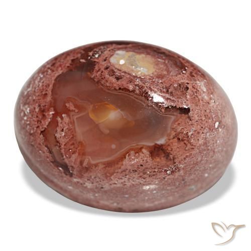 Opala de fogo multicolorido natural 23,02ct, corte oval, opaco