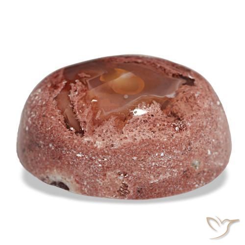 Opala de fogo multicolorido natural 23,02ct, corte oval, opaco