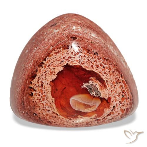 14.63ct multicolorido opala de fogo, trillion, opaco