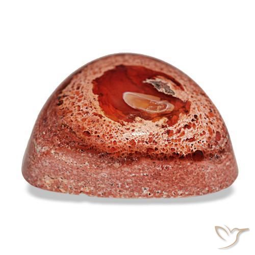 Opala de fogo multicolorido natural 14,63ct, trillion, opaco