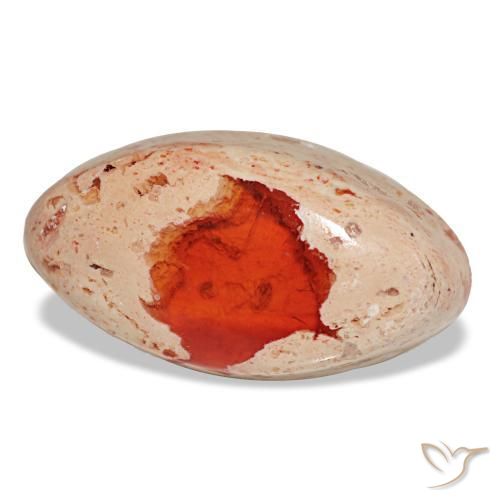 Opala de fogo multicolorido natural 9,47ct, marquise, opaco