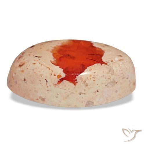 Opala de fogo multicolorido natural 9,47ct, marquise, opaco