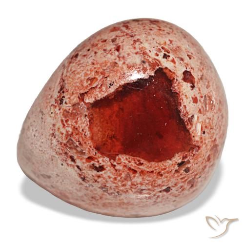 19.28ct multicolorido opala de fogo, formato de pêra, opaco