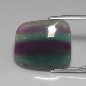Fluorita multicolorido natural 15,97ct, transparente, transparente/translúcido