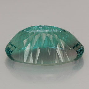 Fluorita multicolorido natural 70,27ct, corte oval, VVS