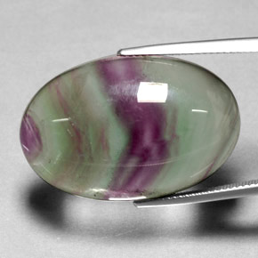 Fluorita multicolorido natural 36,30ct, transparente, transparente/translúcido