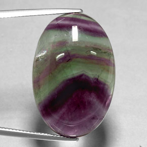 Fluorita multicolorido natural 35,81ct, transparente, transparente/translúcido