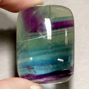 Fluorita multicolorido natural 48,88ct, transparente, transparente/translúcido