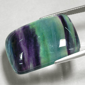 Fluorita multicolorido natural 55,61ct, transparente, transparente/translúcido